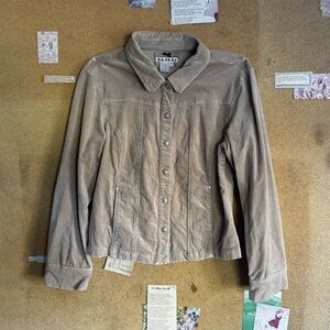 A.M.I. Utility Jacket in Classic Tan
